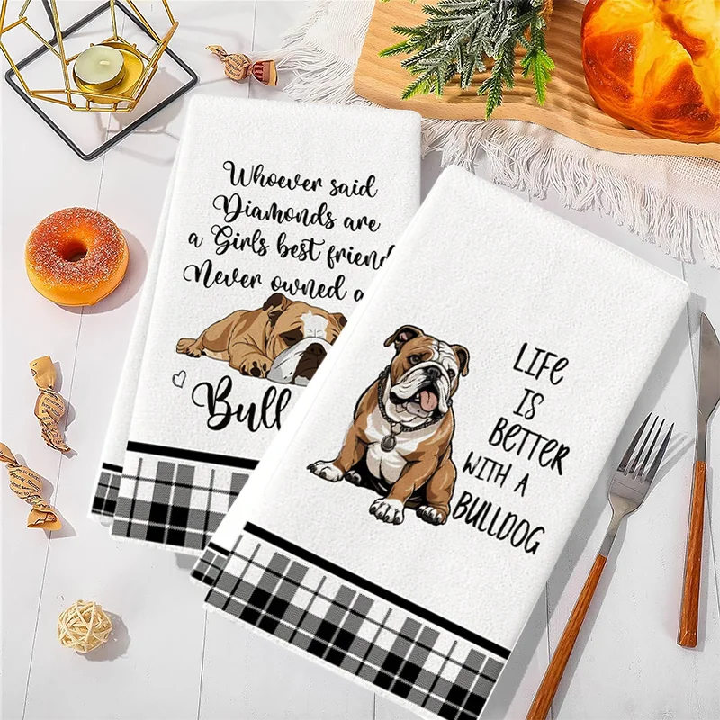 Bulldog Kitchen Towels