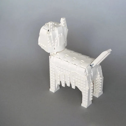 521pcs Westie Building Blocks