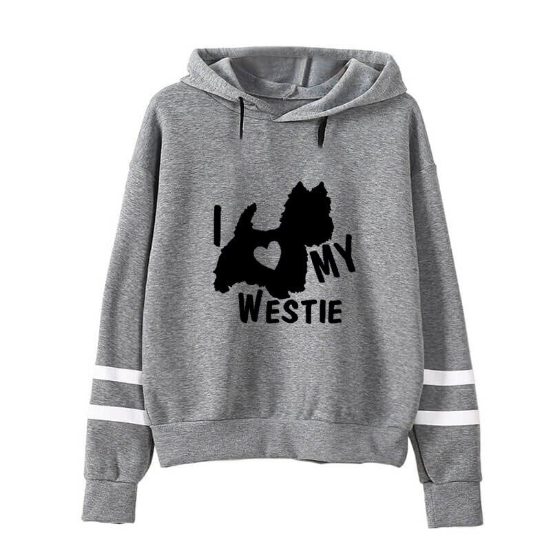 I Love My Westie Hoodie