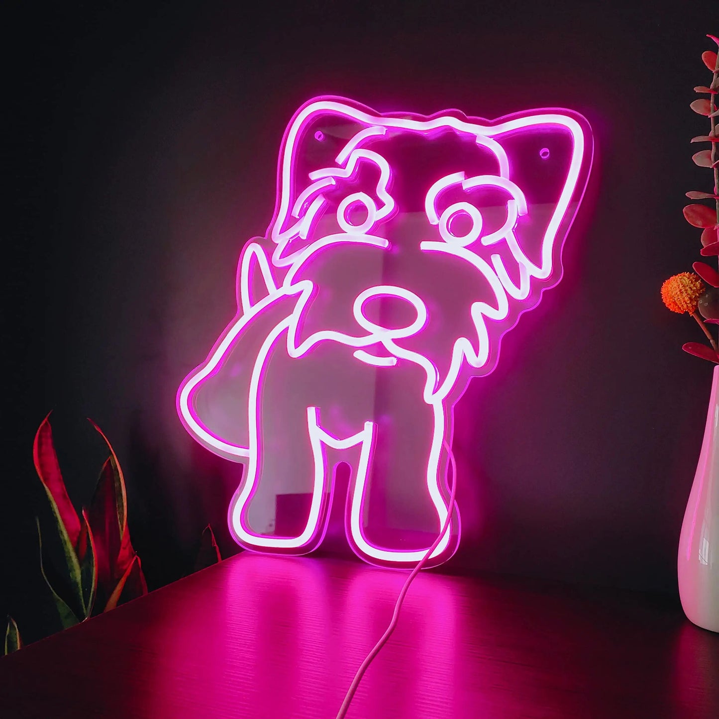 Schnauzer Neon Sign