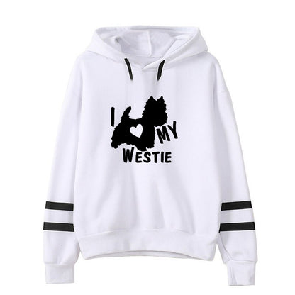 I Love My Westie Hoodie