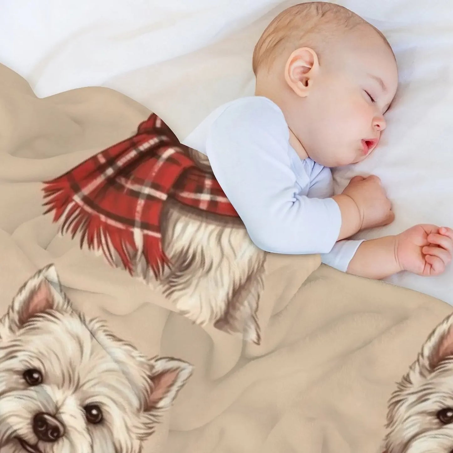 Winter Westie Blanket