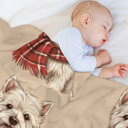 Winter Westie Blanket