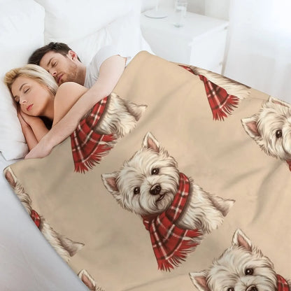 Winter Westie Blanket