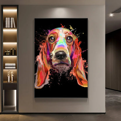 English Bulldog Splash Art
