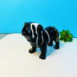 Color Splash English Bulldog Sculpture