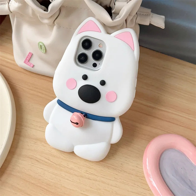 3D Westie iPhone Case