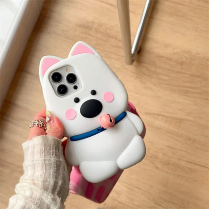 3D Westie iPhone Case
