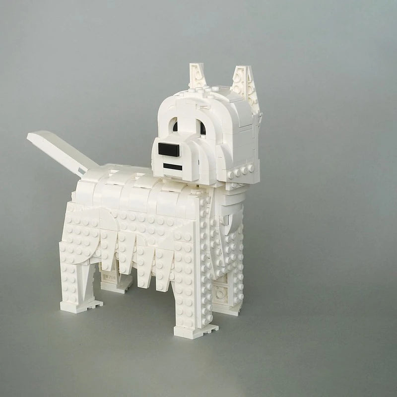 521pcs Westie Building Blocks