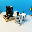 Color Splash English Bulldog Sculpture