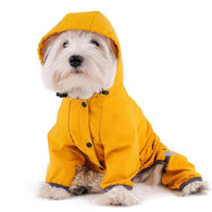 Westie Raincoat with Hoodie