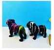 Color Splash English Bulldog Sculpture