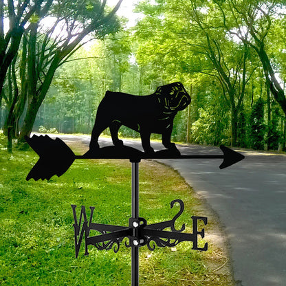 English  Bulldog Weather Vane