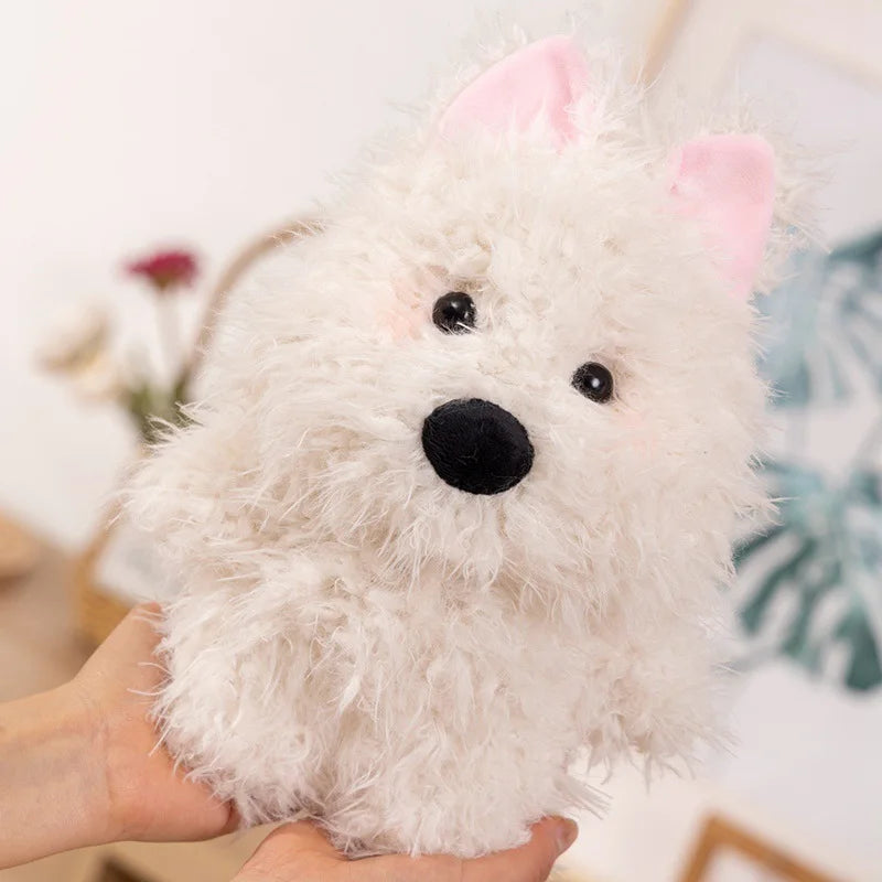 Fluffy Westie Plush Toy