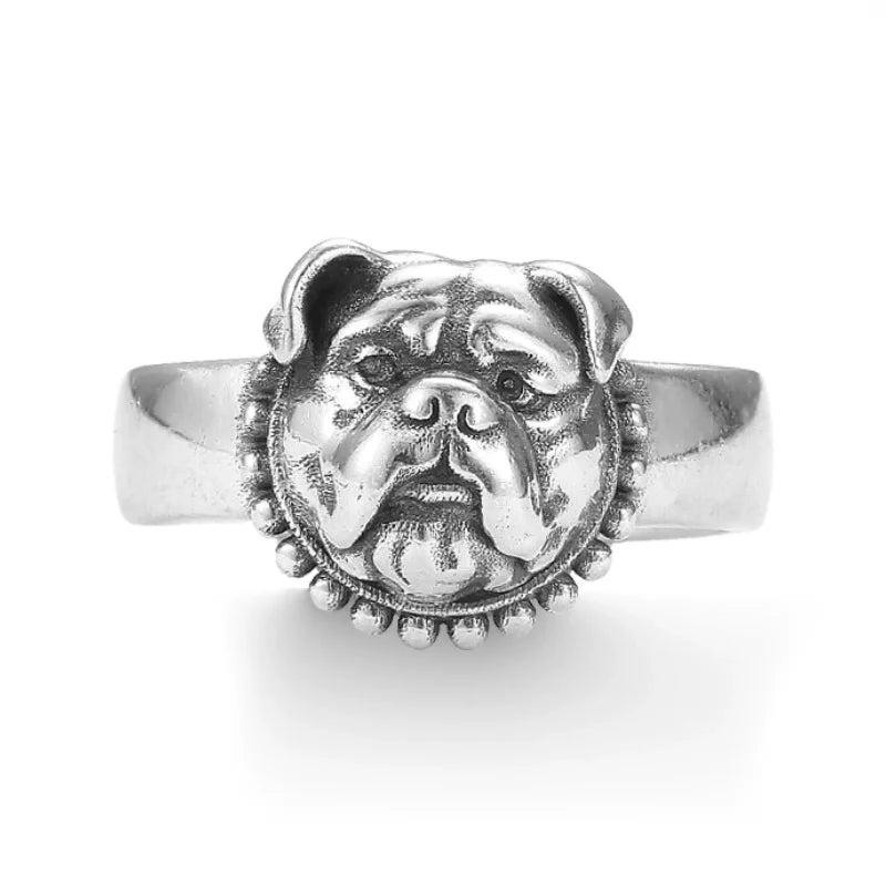 Vintage Bulldog Ring