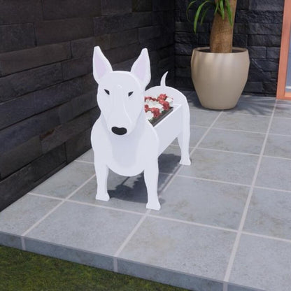 German Shepherd Flower Planter