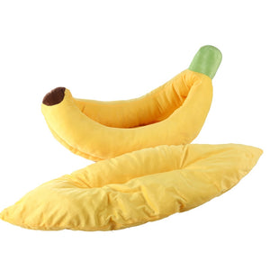 Banana Dog Bed