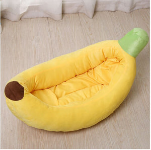 Banana Dog Bed