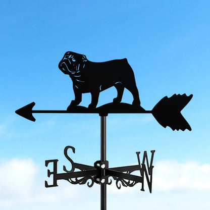 English  Bulldog Weather Vane