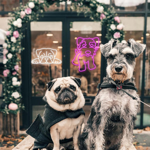 Schnauzer Neon Sign
