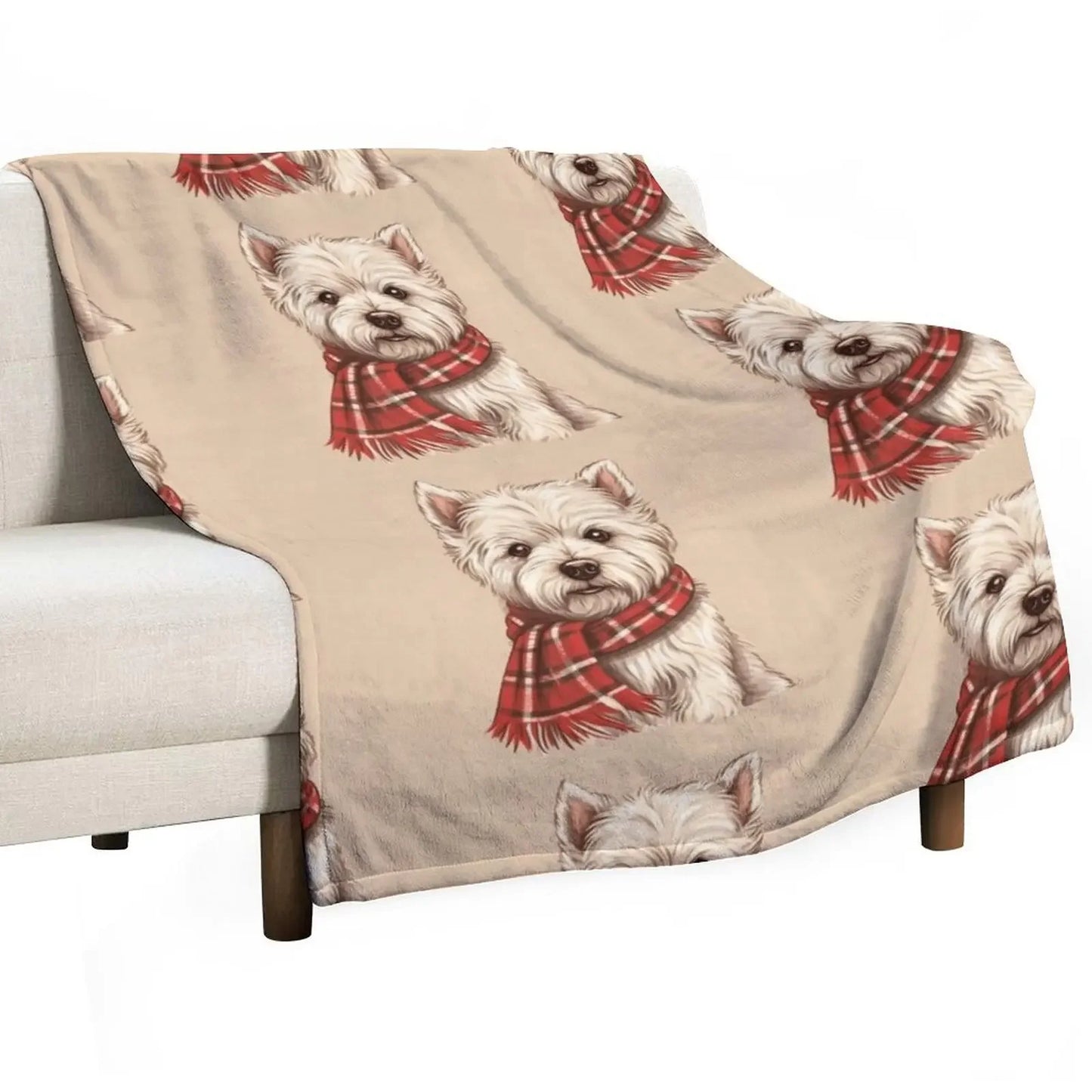 Winter Westie Blanket
