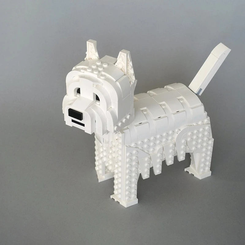 521pcs Westie Building Blocks