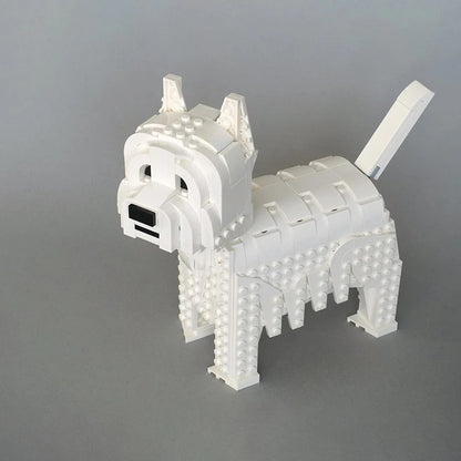 521pcs Westie Building Blocks