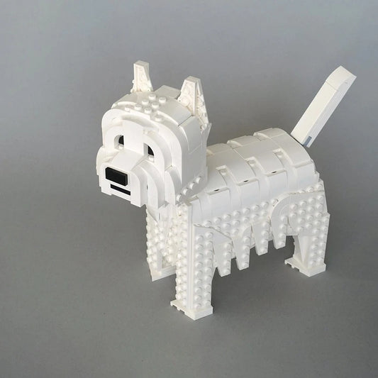 521pcs Westie Building Blocks