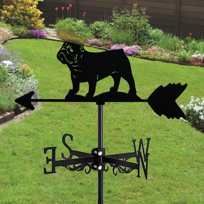 English  Bulldog Weather Vane