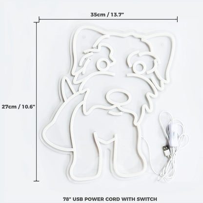 Schnauzer Neon Sign