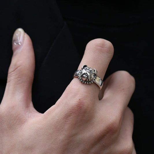 Vintage Bulldog Ring