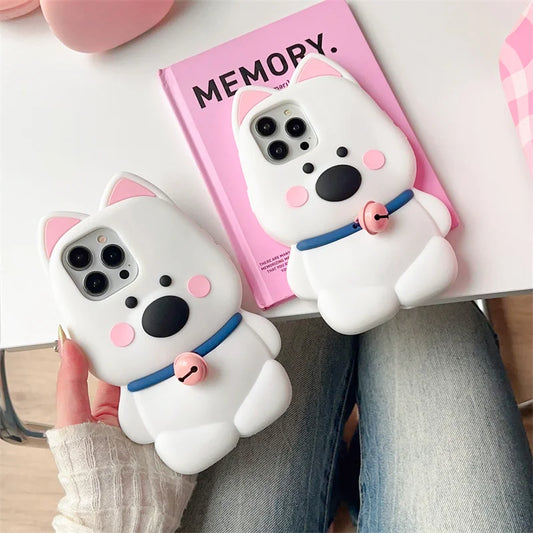 3D Westie iPhone Case