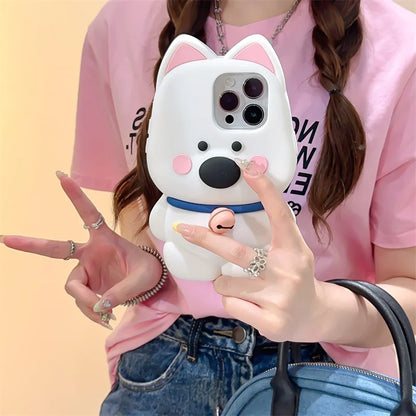 3D Westie iPhone Case