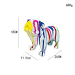 Color Splash English Bulldog Sculpture