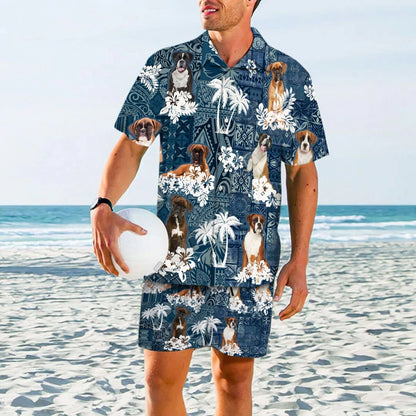 Boxer Dog Summer Set