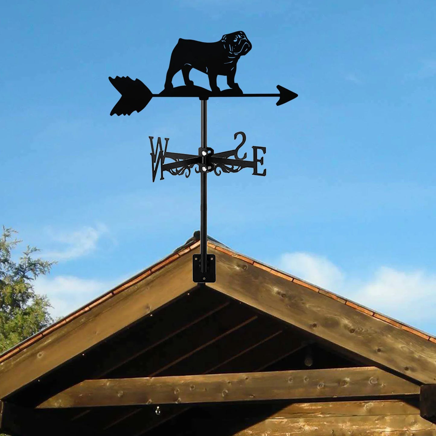 English  Bulldog Weather Vane