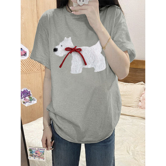 Westie With Ribbon Shirt