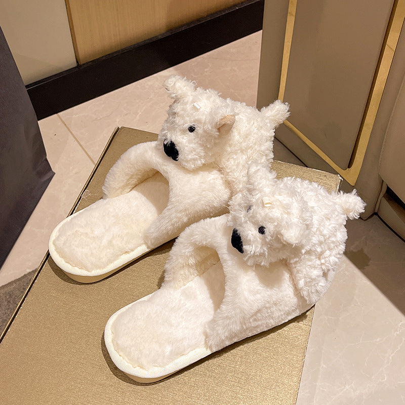 Westie Toy Slippers