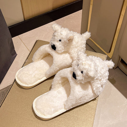 Westie Toy Slippers