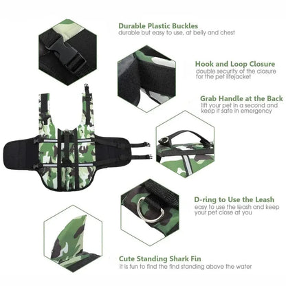 Camouflage Dachshund Life Vest The Doxie World