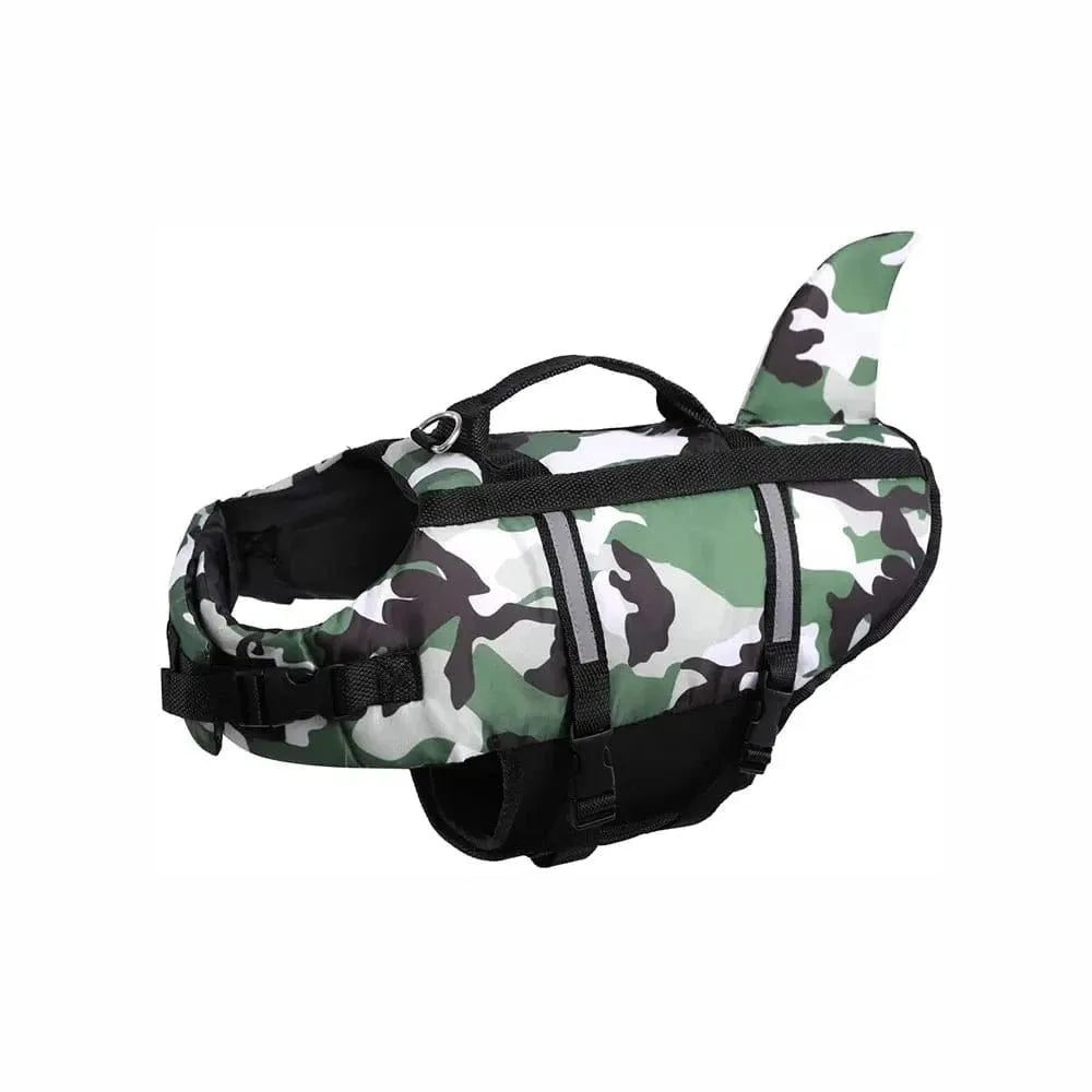 Camouflage Dachshund Life Vest Camouflage Green / S The Doxie World