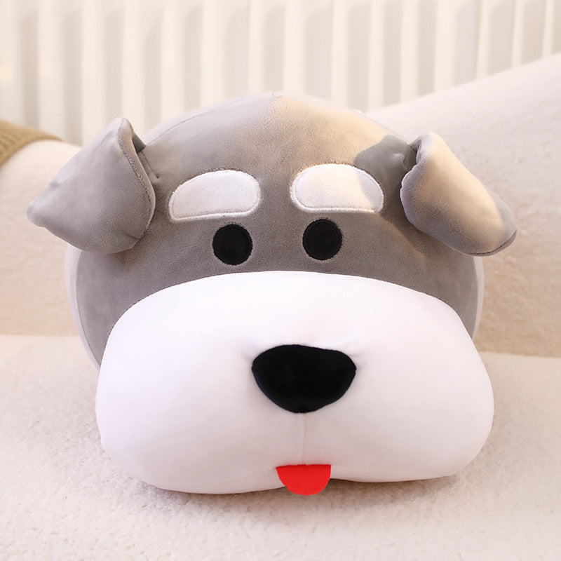 Schnauzer Pillow Puff