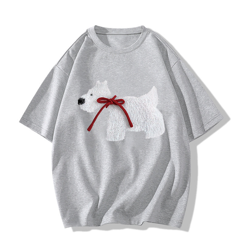 Westie With Ribbon Shirt