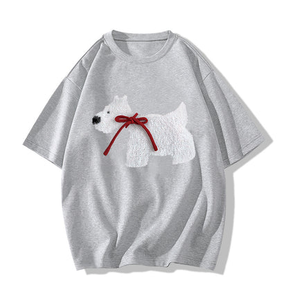 Westie With Ribbon Shirt