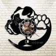 Vinyl German Shepherd Wall Clock