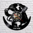 Vinyl German Shepherd Wall Clock