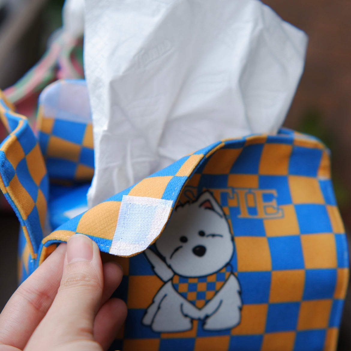 Westie Dog Tissue Box Cover