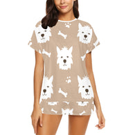 Westie Pajama Set