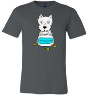 Antidepressant Westie Premium Fitted Men/Unisex T-shirt