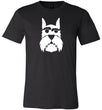 I love Schnauzer Premium Fitted Men/Unisex Tee